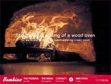 Tablet Screenshot of pizzeria-bambino-toulouse.com